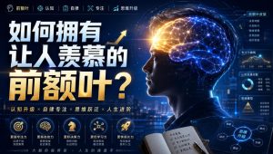 付费文:如何拥有让人羡慕的前额叶?| 鹿鸣网创