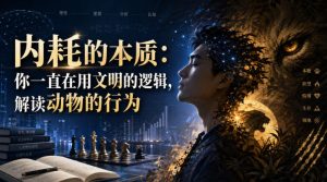 付费文章：内耗的本质：你一直在用文明的逻辑，解读动物的行为| 鹿鸣网创