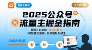 公众号流量主变现项目,普通人也能通过这个项目日入四位数(更新26年8月)| 鹿鸣网创