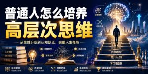 公众号付费文章:普通人怎么培养高层次思维| 鹿鸣网创