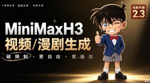 【MiniMaxH3一键懒人整合包】AI视频/漫剧生成工具,支持30_40_50显卡,ComfyUI整合包安装部署!最低8g显存也能跑!| 鹿鸣网创