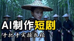 【保姆级手把手教程】AI短剧制作完整流程教学,从小白零基础到成片大神| 鹿鸣网创