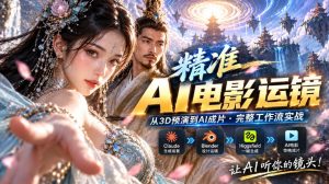 AI视频终于能精准运镜了!Claude+Blender+Higgsfield免费插件实测| 鹿鸣网创