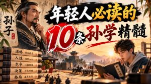 某公众号付费文章:年轻人必读的10条孙学精髓| 鹿鸣网创